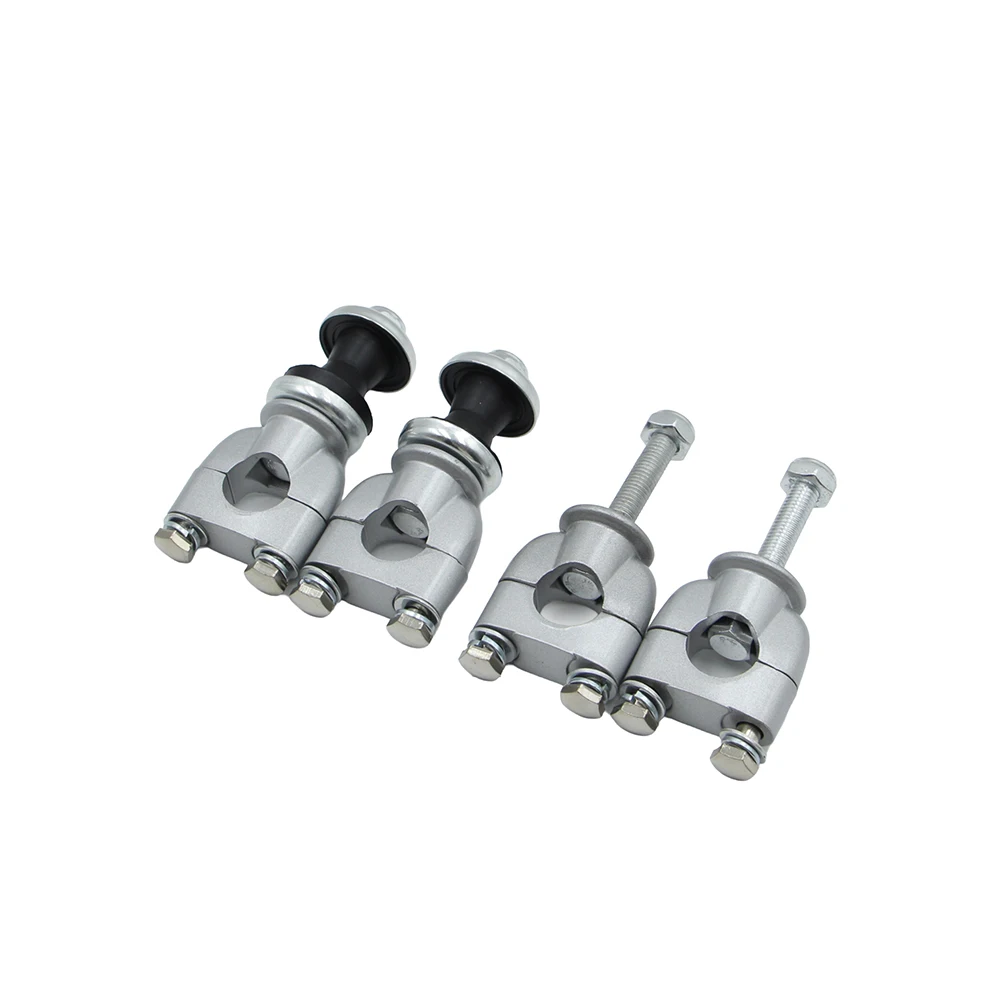 1 Pair 7/8'' Aluminum Motorcycle Handlebar Risers 22mm Handle Bar Mount Clamps Replacement For Dirt Pit Bike Motorbike Parts view 6