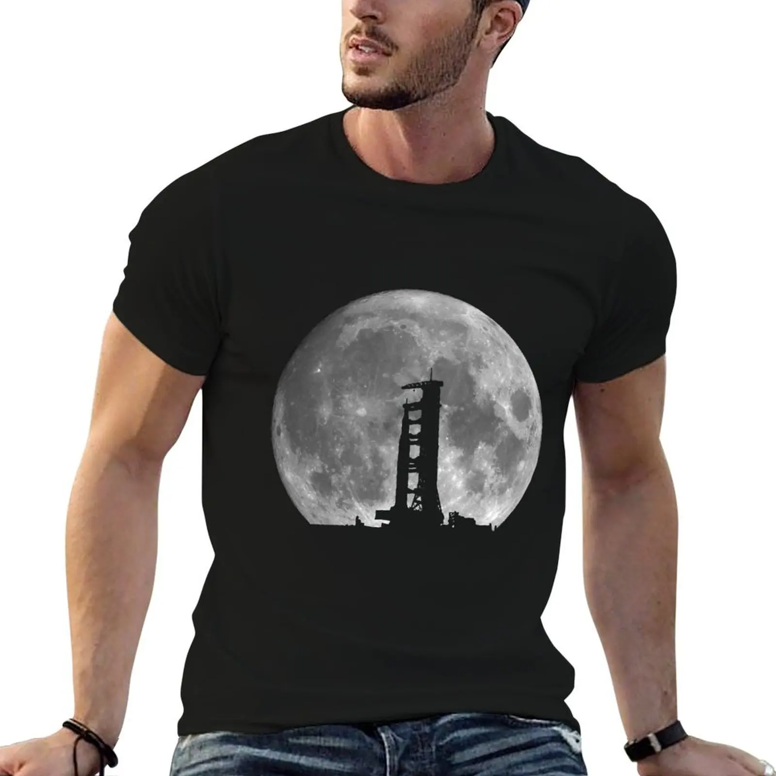 

Waiting for Liftoff T-Shirt man t shirt luxury t shirt man designer T-Shirt