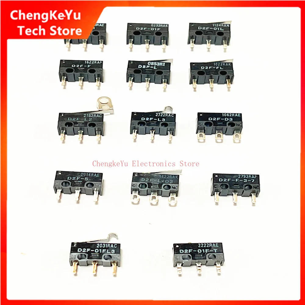 1PCS 2PCS 5PCS 10PCS Original microswitch D2F D2F-F FL 01 01F 01FL D2F-L  D2F-F-3-7 D2F-5L 5 D2F-01F-T D2F-L3 D2F-L2
