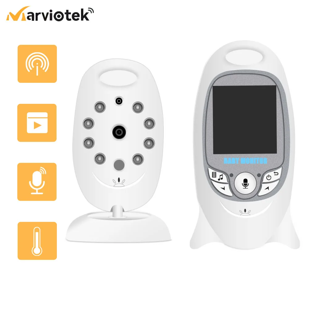 

VB601 2 Ways Audio Babyphone Electronic Baby Monitor with Camera Video 2 inch LCD Newborn Baby Stuff Baby Camera Temperature