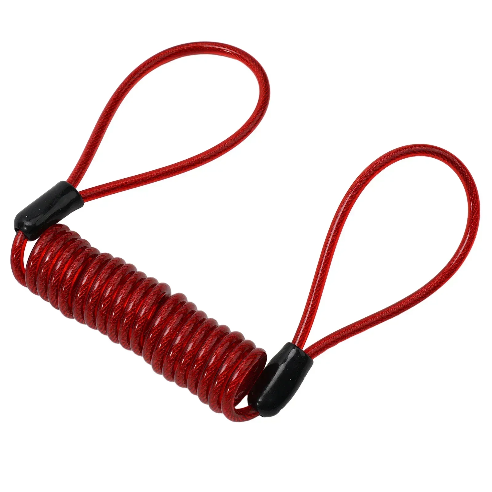 1pcs Bike Spring Rope Theft Disc Brake Lock Cable Motorcycle          Helmet Wire Lock Wire  Bicycle Anti-Theft Spring Rope Wire