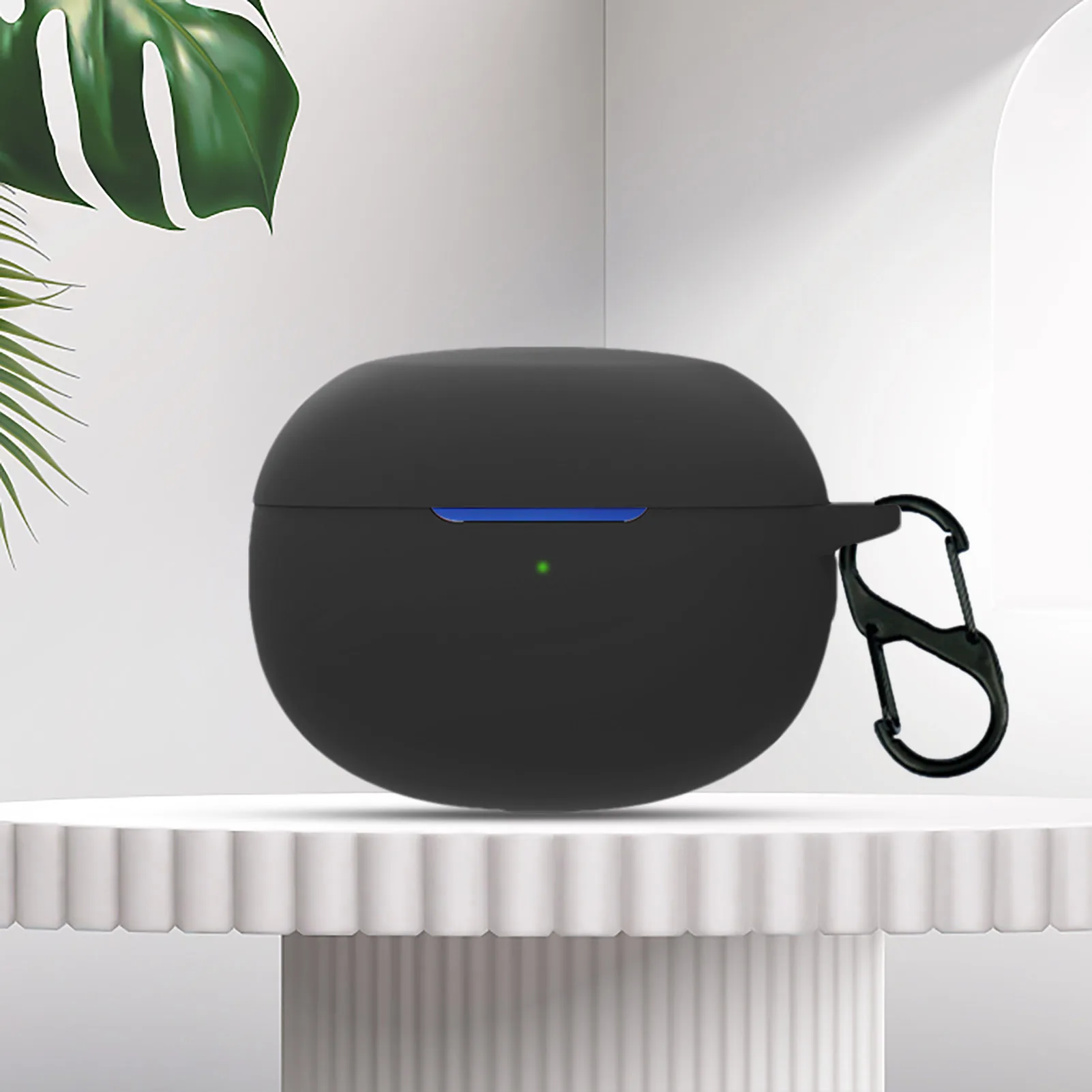 2022 New Silicone Cover Case For Realme Buds Air 3 Case With Carabiner Sticker Skin Earphone Cases Accessories Protection