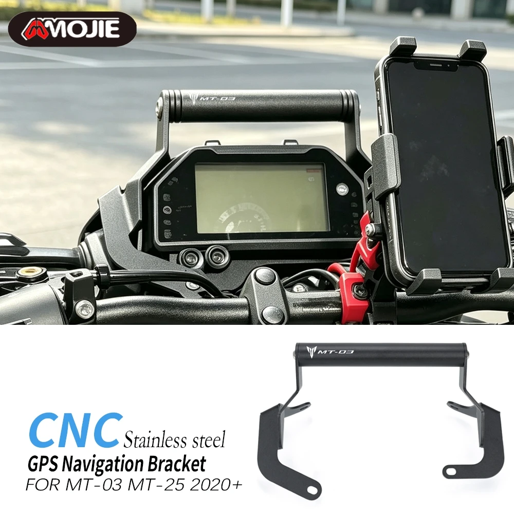 2027 MT-03 MT-25 GPS Navigation Bracket Phone Stand Holder Mount FOR YAMAHA MT 03 MT 25 2020 - 2026 Motorcycle MT03 MT25 Parts