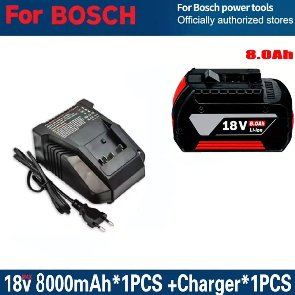 Originele Voor Bosch GBA 18V 6.0Ah Professionele Li-Ion Batterij met LED voor Bosch Charger 18V Vervanging BAT609G BAT622 BAT618G ?