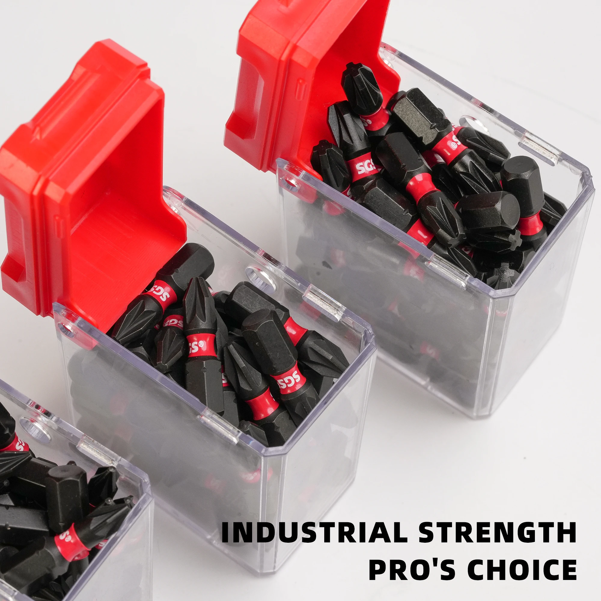30Pcs 25mm-1 Inch (Pz1/Pz2/Pz3) Cross-Shaped Impact-Resistant Strong Magnetic Screwdriver Bits, Strong Magnetism