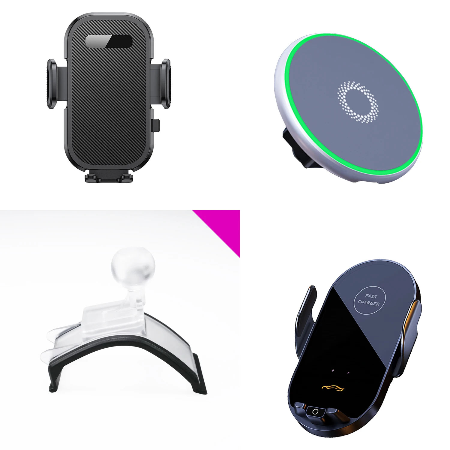 Special Mobile Phone Holder For BMW 2 4 Series 420i 430i 440i G22 2021 2022 2023 2024 2025 Fast Charging Phone Mount Car MagSafe