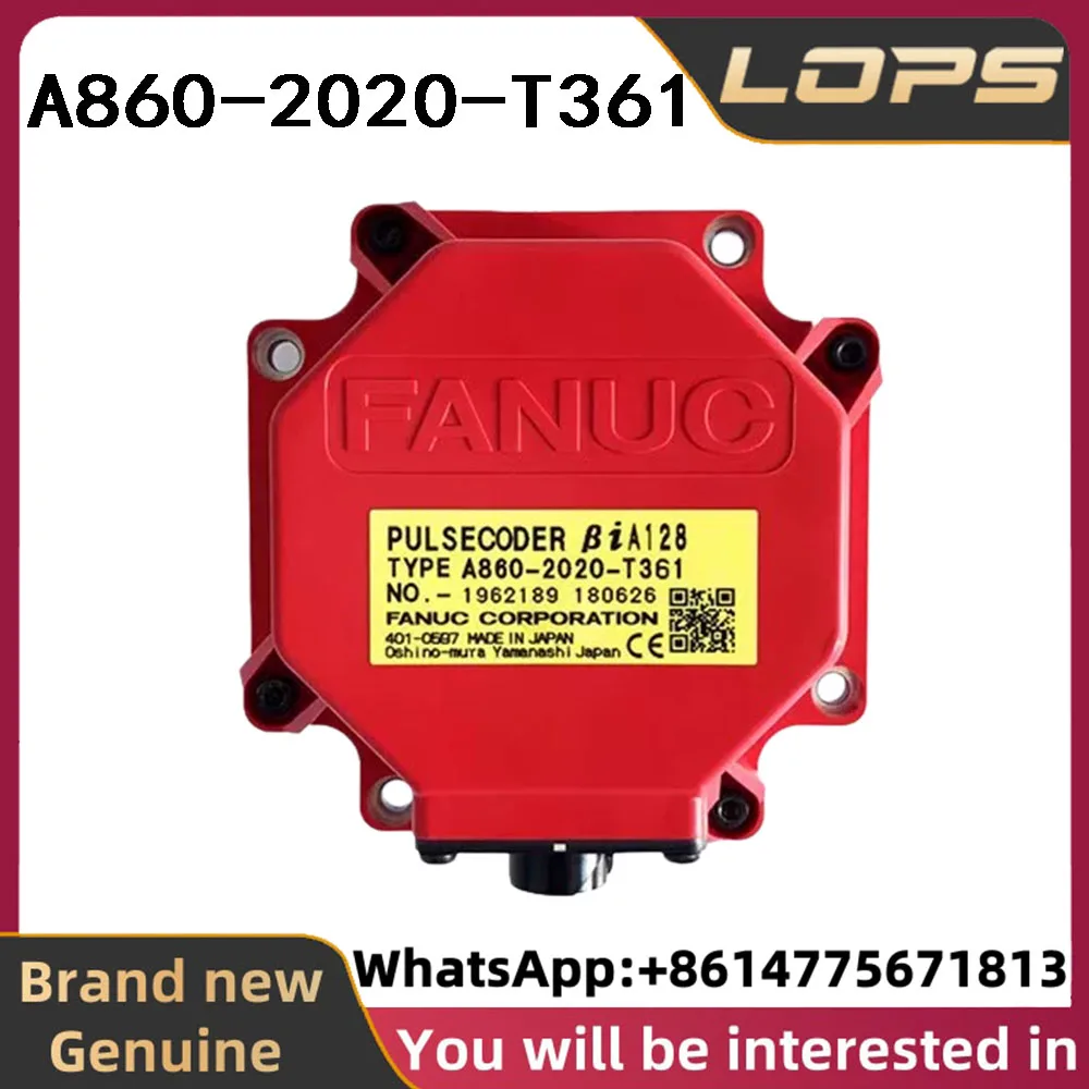 A860-2020-T361 brand new original FANUC encoder, available in stock, welcome to inquire.