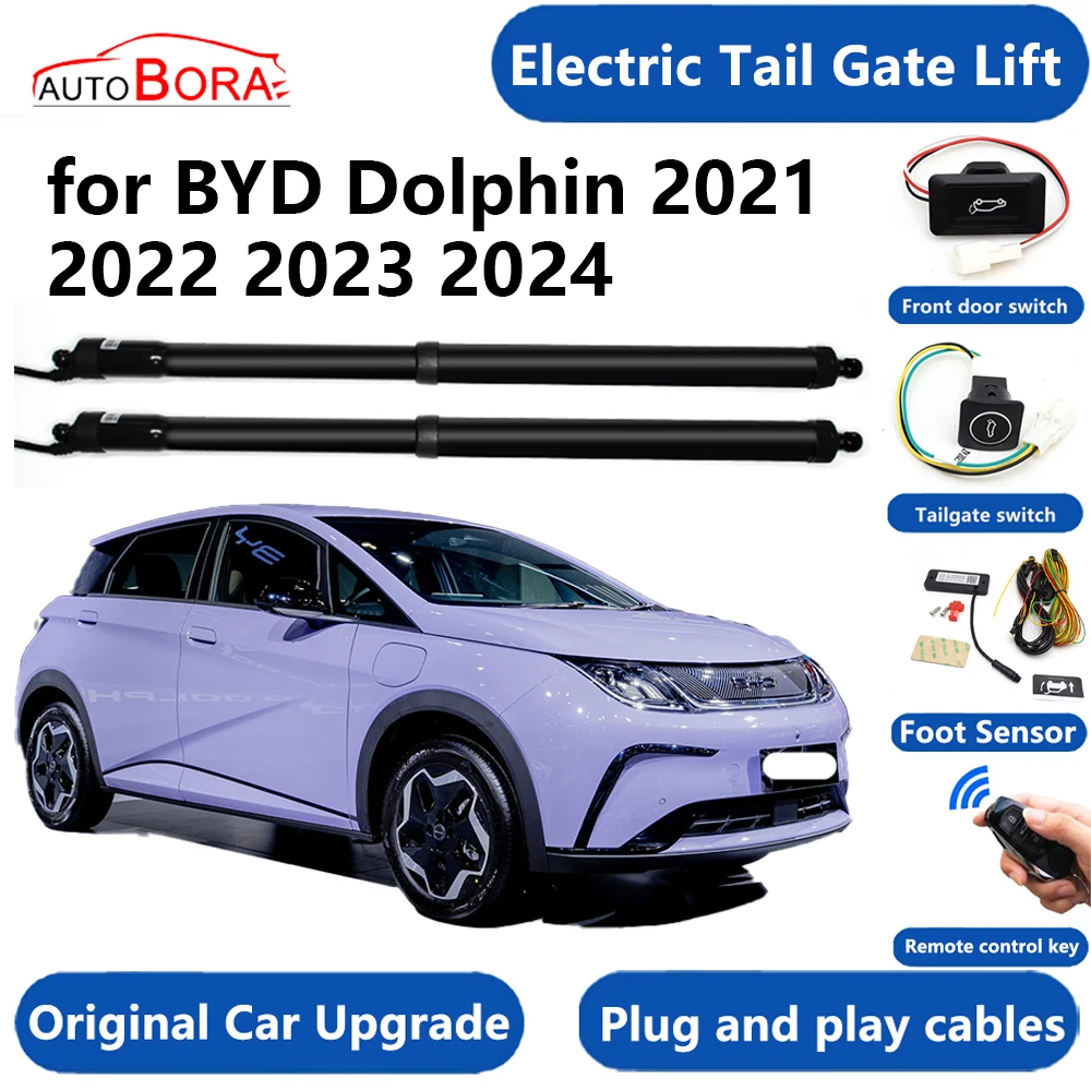 

AutoBora Car Electric Tail Gate Lift System Power Liftgate Kit Auto Automatic Tailgate Opener for BYD Dolphin 2021~2024