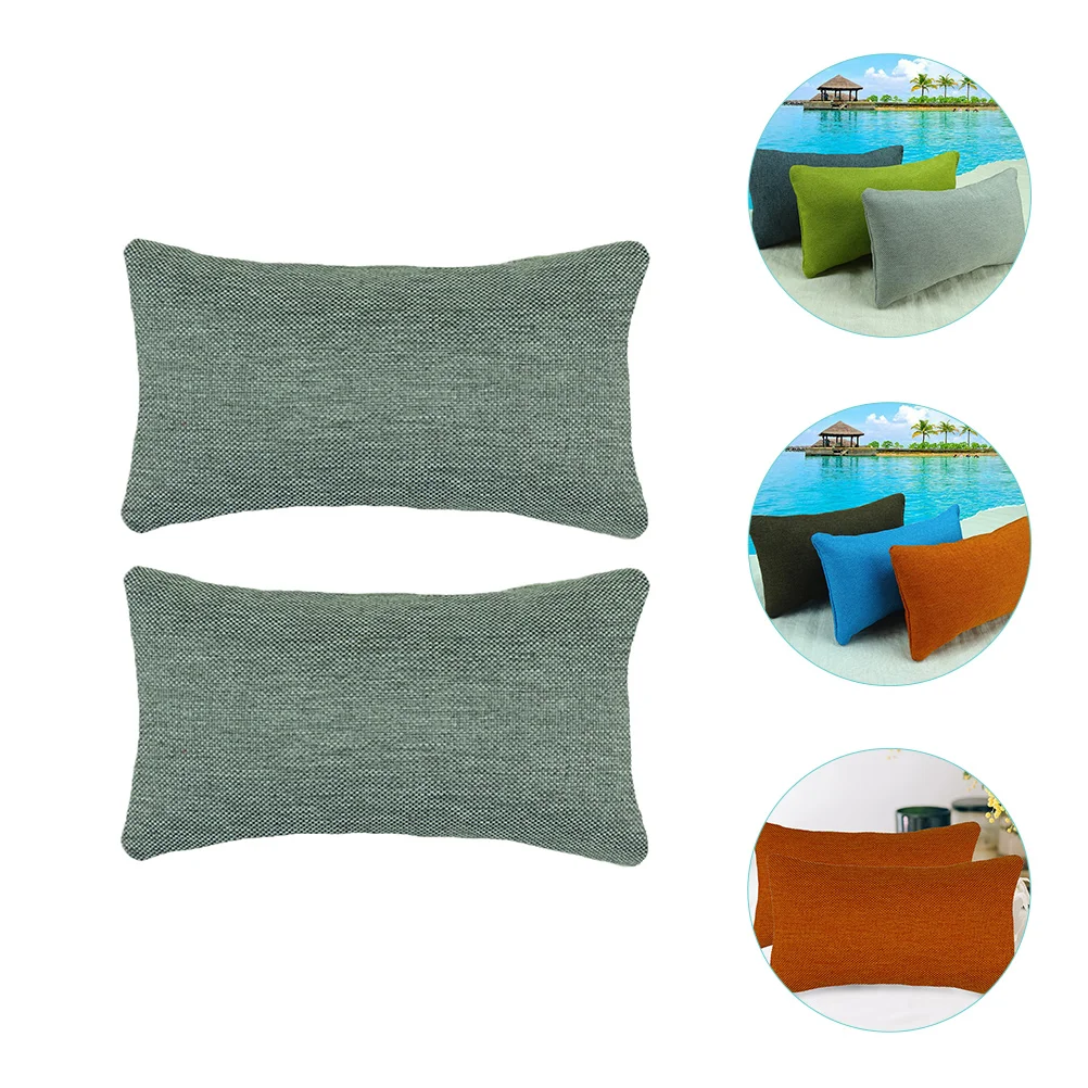 2 Pcs Pulse Palm Pillow Multi-function Pad Convenient Comfortable Imitation Linen Hand Reusable Chinese Medicine