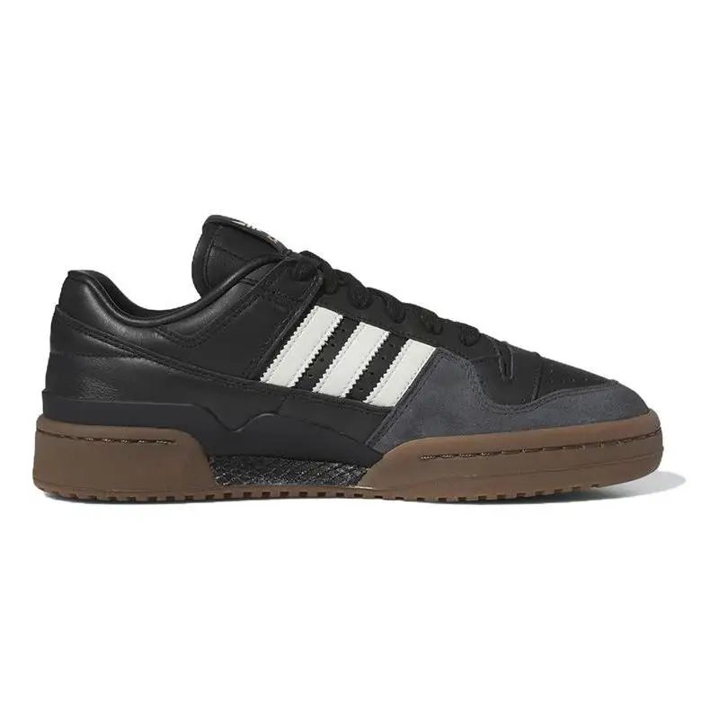 adidas originals Forum Low Black Ivory Gum Sneakers shoes IG3770