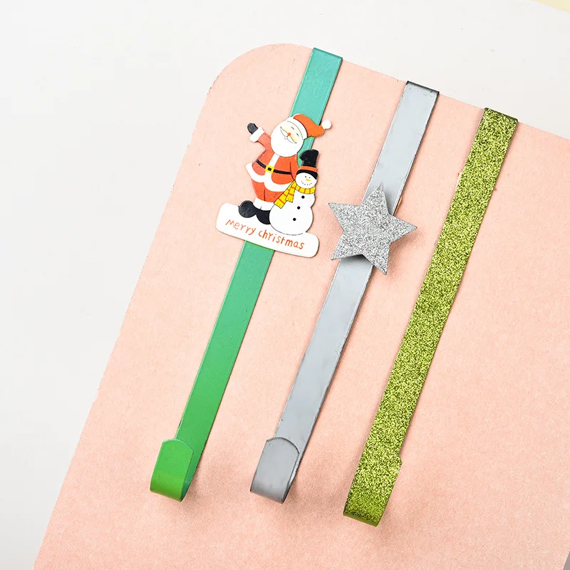 

Рождественский маленький кулон, металлический кулон, орнамент, венок, дверной подвесной крючок, украшение