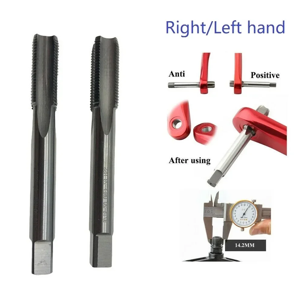 1 Pcs 9/16\'\'-20 Tap Right Hand /Left Hand Thread HSS TPI Tap For Bike Crank Repair Tools Hand Tools Accessories