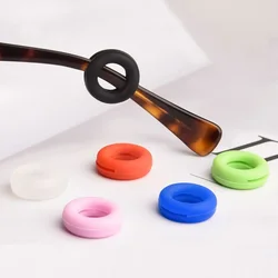 10Pair Fashion Round Silicone Anti-slip Ear Grip Eyeglasses Leg Ear Hook Stopper Bracket Fastener Accessories Glasses Retainer