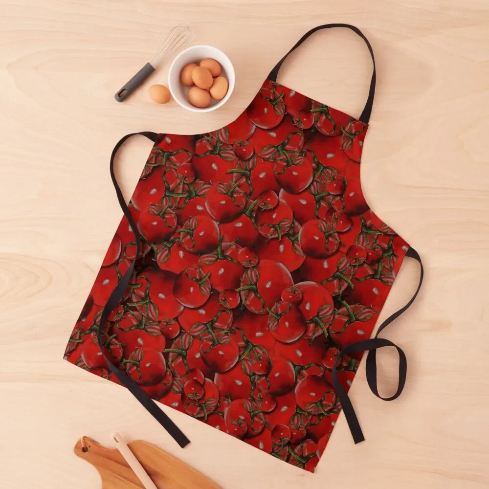 

Tomato - Design II Apron kitchen clothes kitchen clothes for men For Nail Stylist Apron