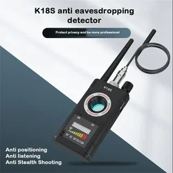 K18s Multi-function Anti Detector Camera GSM Audio Bug Finder GPS Signal lens RF Tracker Detect Wireless Camera