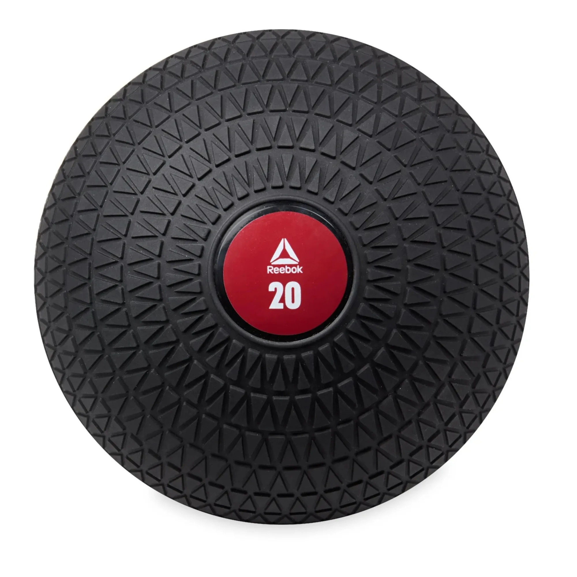 كرة الجاذبية 20 رطلاً، أسود، غلاف مطاطي شديد التحمل لمتانة نهائية، سطح محكم للحصول على أقصى قدر من الإمساك