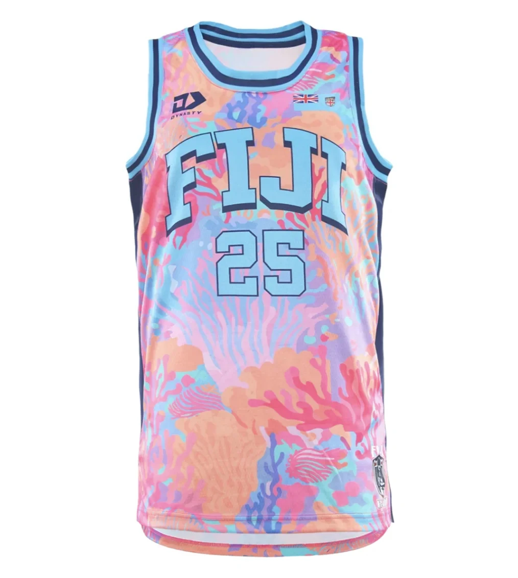 Summer Men's New Fiji Barty Rugby Training Suit Sports Quick-drying Vest Top, A Breathable Sports Top for Both Men and Women
