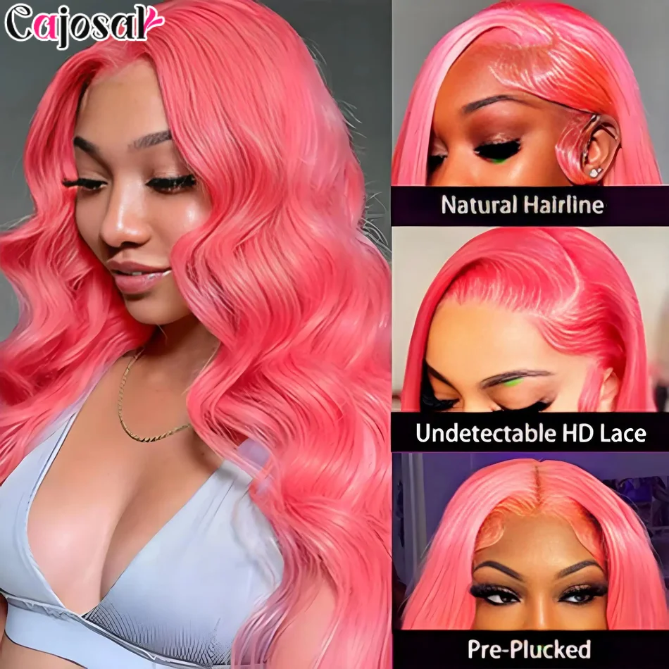 الوردي 250% الجسم موجة 30 32 بوصة 13x4 13x6 HD الدانتيل الباروكة الأمامية الغراء الدانتيل شعر مستعار أمامي للنساء قبل قطعها شفافة Colorebrazil #1