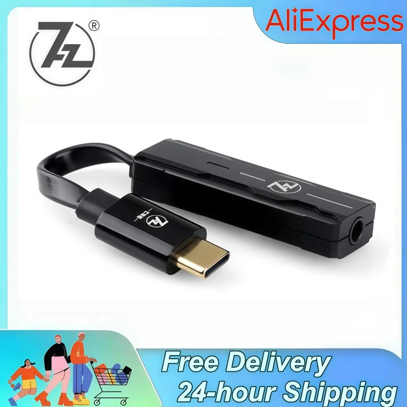 

Портативный усилитель для наушников 7HZ SEVENHERTZ 71 с чипом AK4377 и функцией DAC-донгла