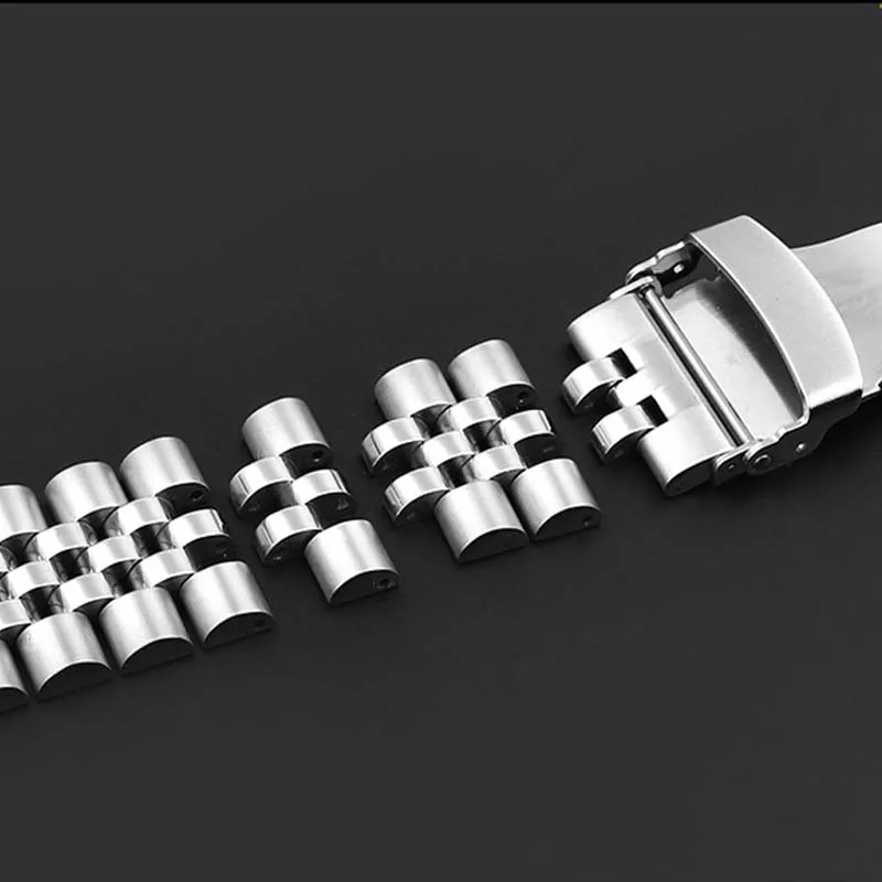 Brushed Solid Stainless Steel Bracelet for SEIKO Diver SKX007 SKX009 High-Quality Dive Watch Band 20 22mm