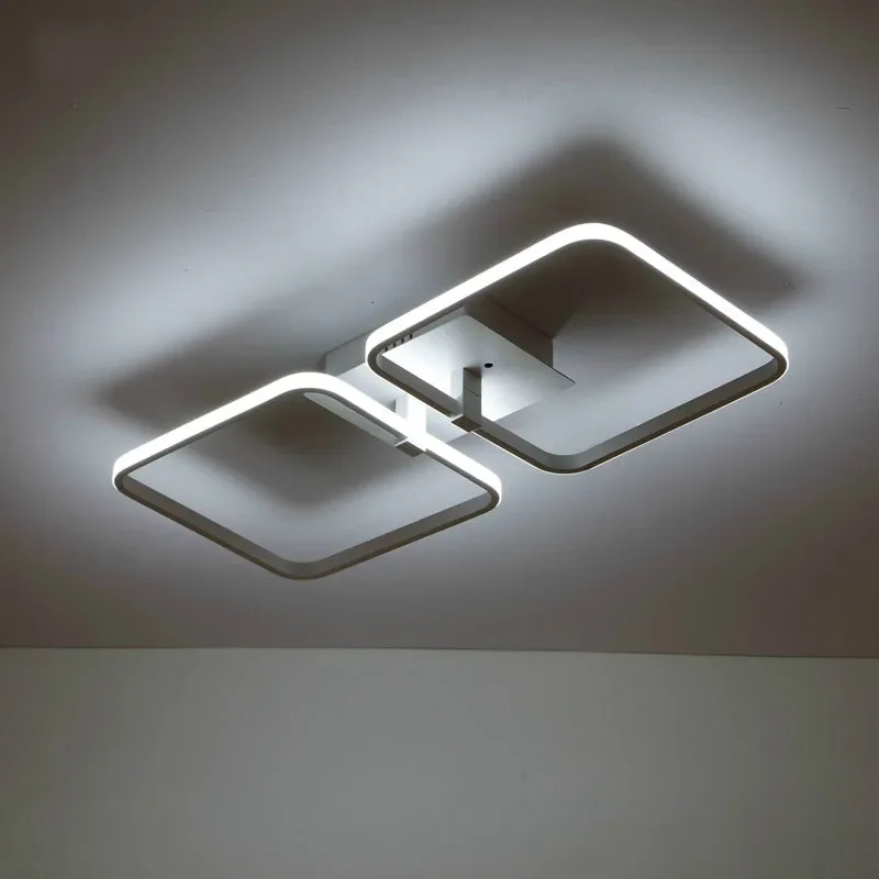Classic LED Square Surface Mounted Modern Ceiling Lights Kitchen Living Room Bedroom Office Fixture Indoor Home Deco