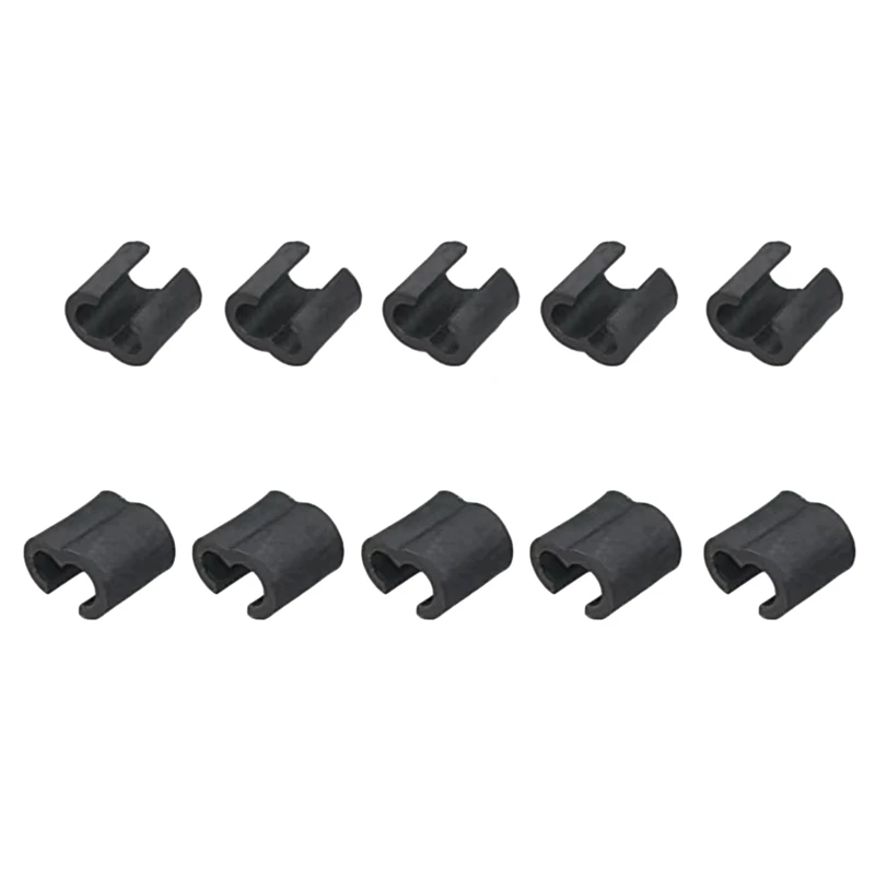 10Pcs Bicycle Brake Shift Cable Bicycle Guide Hose Frame Fixture Bicycle Brake Clip Parts