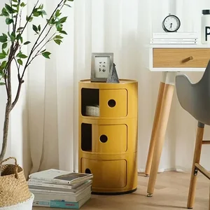 Simple modern bedside table of multiple layers, INS NET RED Creative storage cabinet, minimalist room storage room Main Main Sales Created Mute - №1