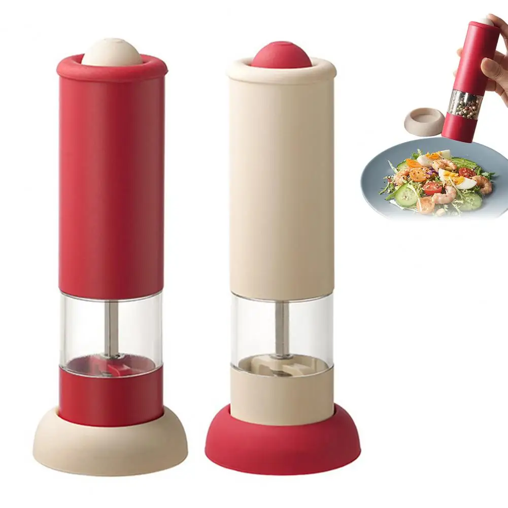 

Электрическая мельница для соли Электрическая мельница для перца Перезаряжаемая мельница Регулируемая мельница для соли и специй Работа одной рукой