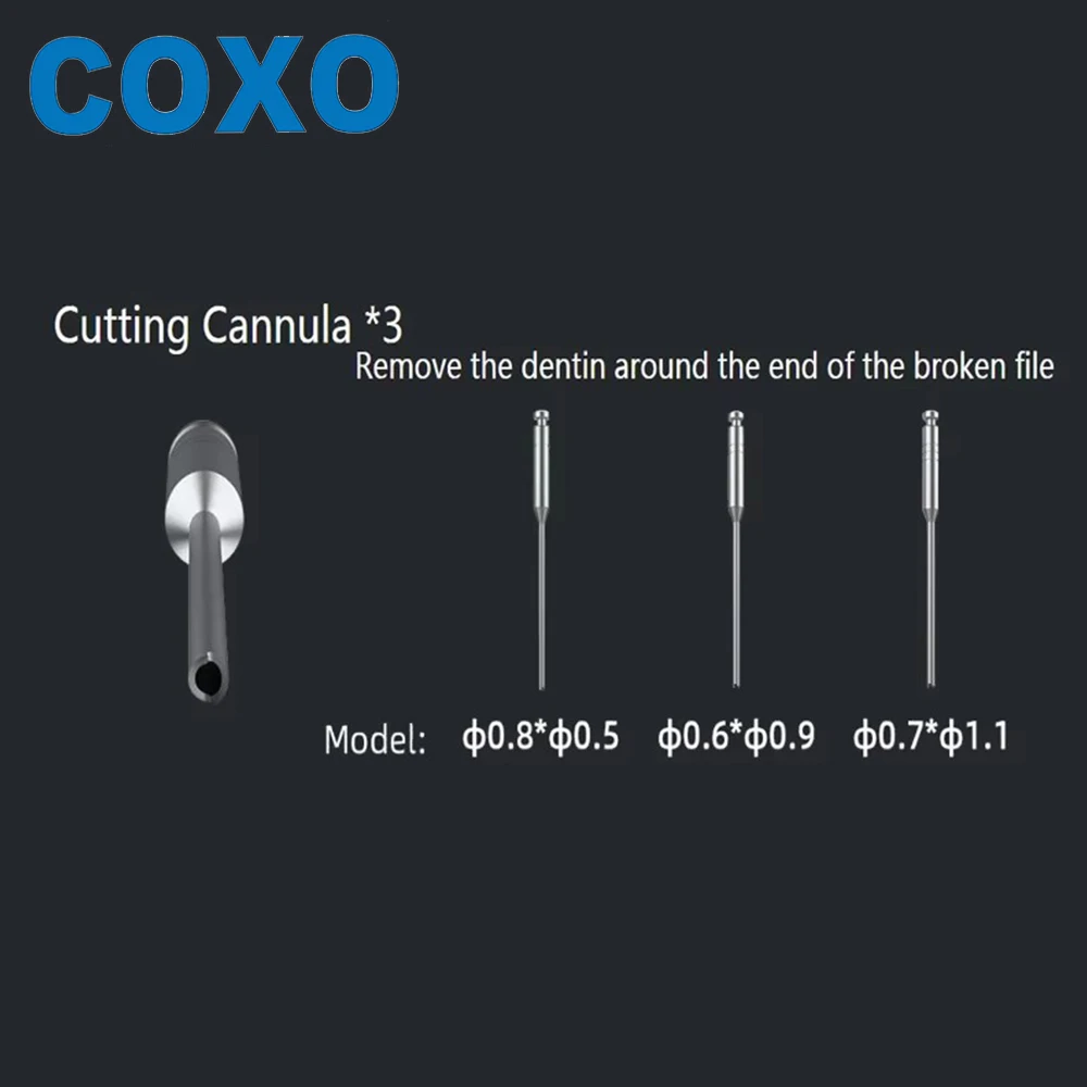 COXO Root Canal Files Removal System Endodontic Treatment Broken Files Instrument Endo File and anti-fracture Dentist Tools