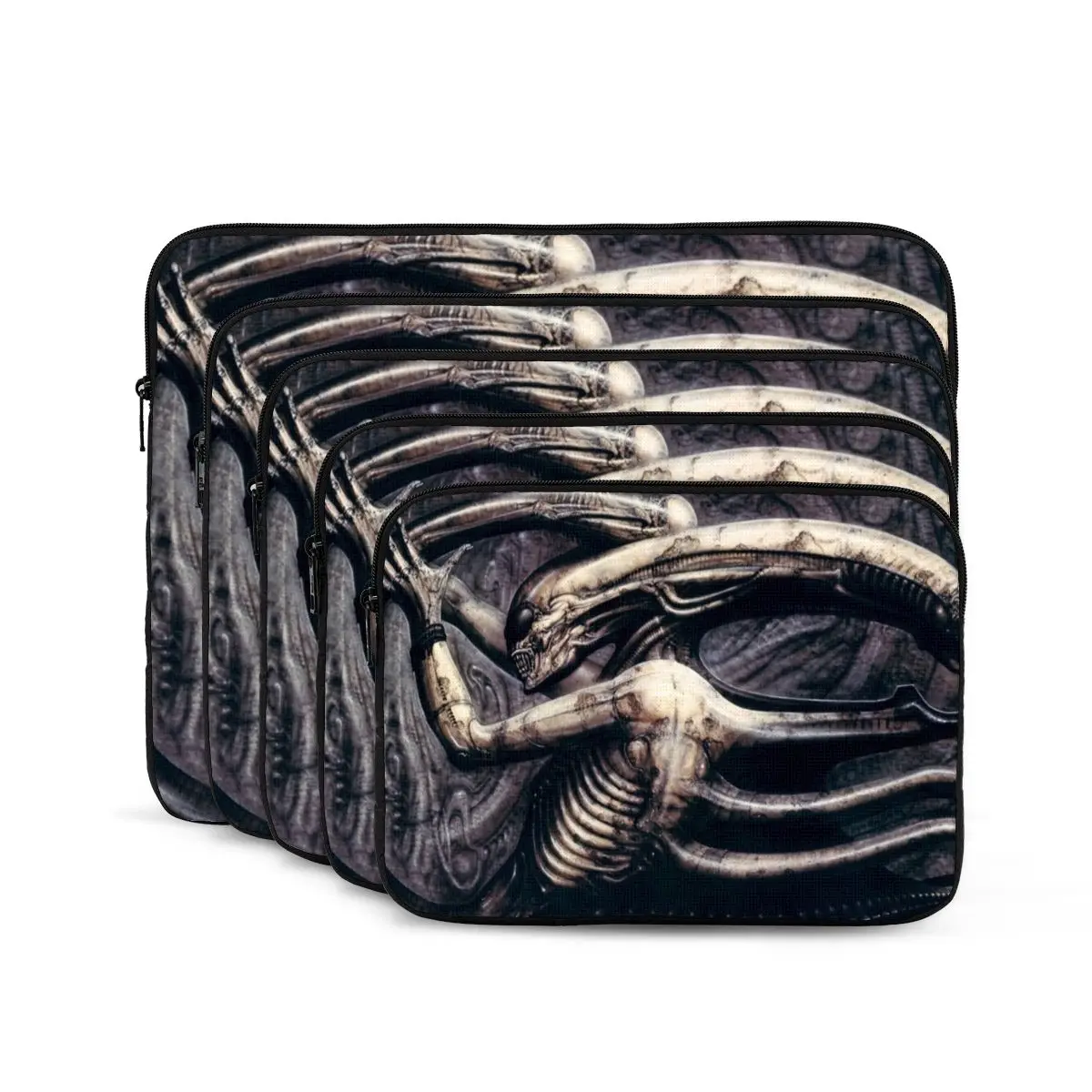 Alien Xenomorph HR Giger Notebook Laptop Bag Case Pouch 10 12 13 15 17 Inch Notebook Sleeve Cover Bag Tablet Shockproof Case Bag