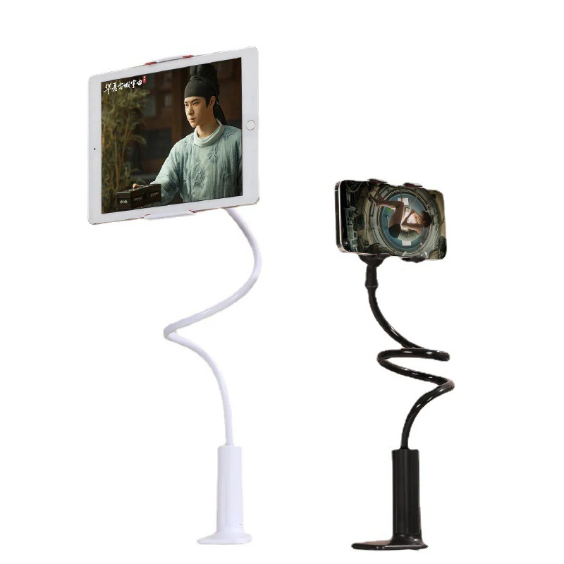 70 cm stojak na telefon wspornik dla leniwych zagłówek łóżko 360 elastyczne długie ramiona uchwyt zaciskowy do iPhone'a dla Samsunga i urządzenia 3,5 ~ 6,7 cala