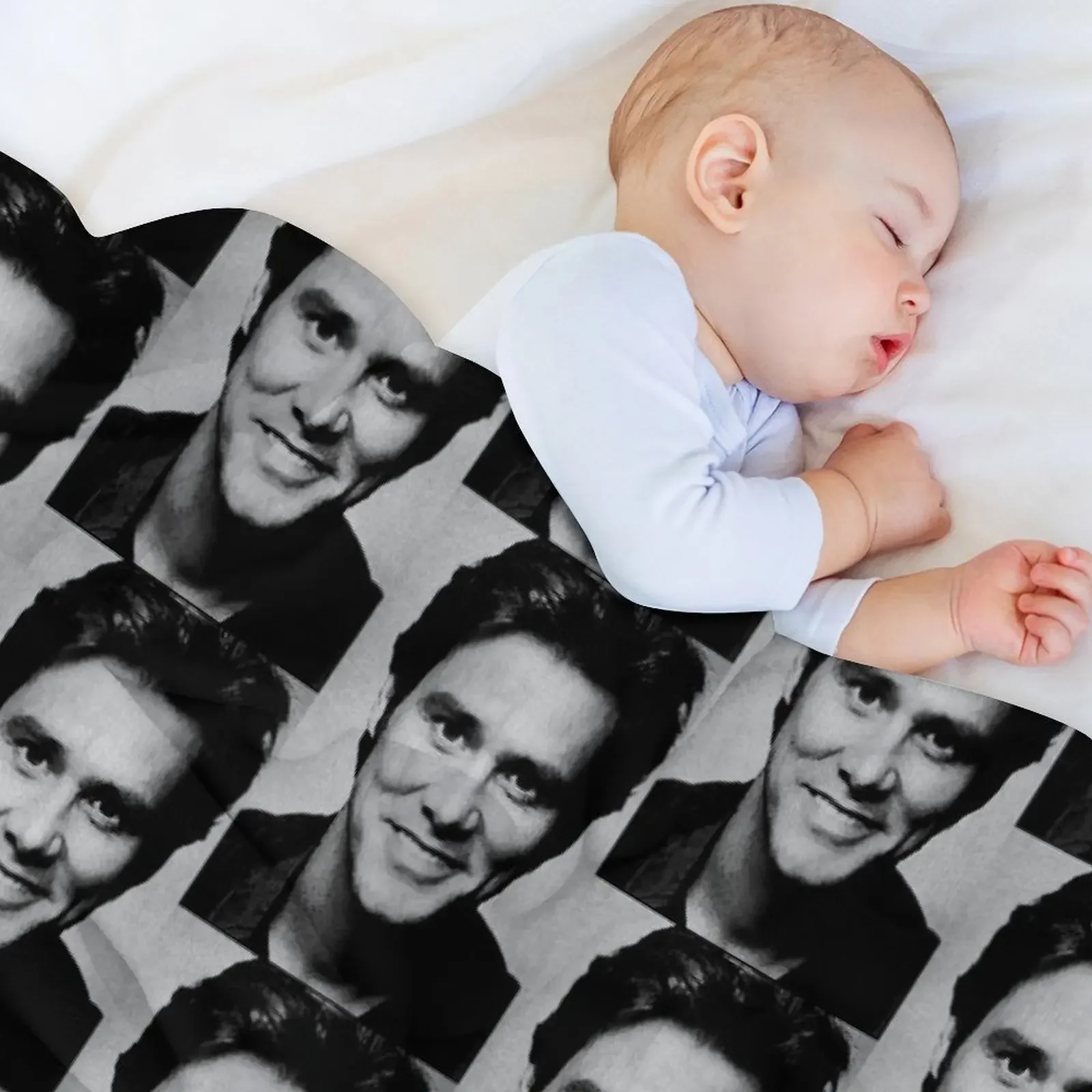 Jim Carrey Throw Blanket Luxury Throw wednesday Cute Plaid Giant Sofa Blankets