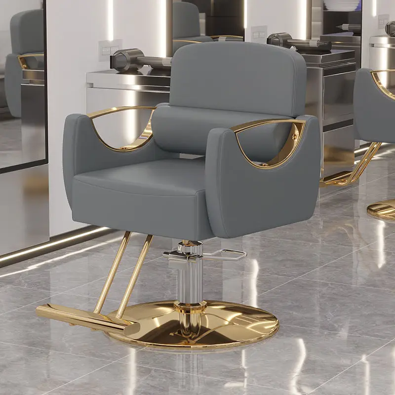 Professional Beauty Salon Adjust Barber Chair for Hair Stylist Swivel Adjustable Spa Beauty Equipment Barbershop Barber Chair