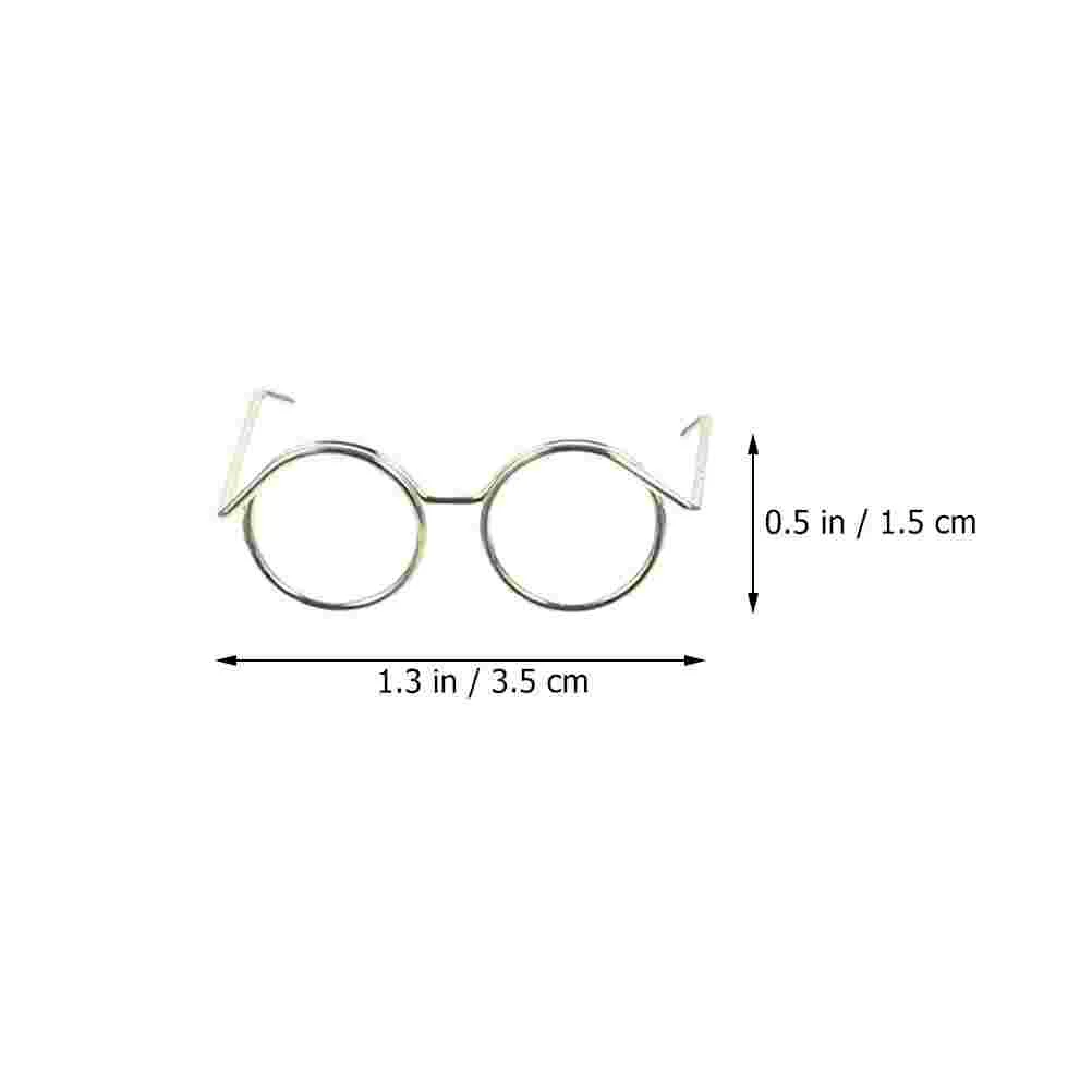 12 Pcs Glasses for Dress up Sunglasses Eyeglasses Black Crafts Clothing Accessories Universal Rimmed Props