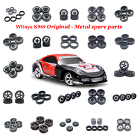 1/28 RC Racing Car Tire Rally on Road Tyre Plastic Wheel for Wltoys 284131 K969 K979 K989 P929 RC Car Upgrades Parts