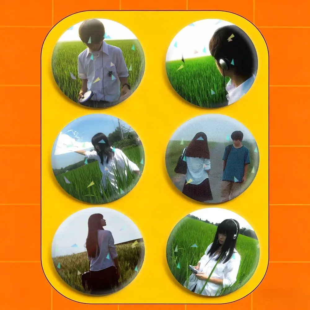 

All About Lily Chou-Chou 32/44/58mm Handmade Pins Round Brooch Badge Backpacks Clothes Jewelry Gifts