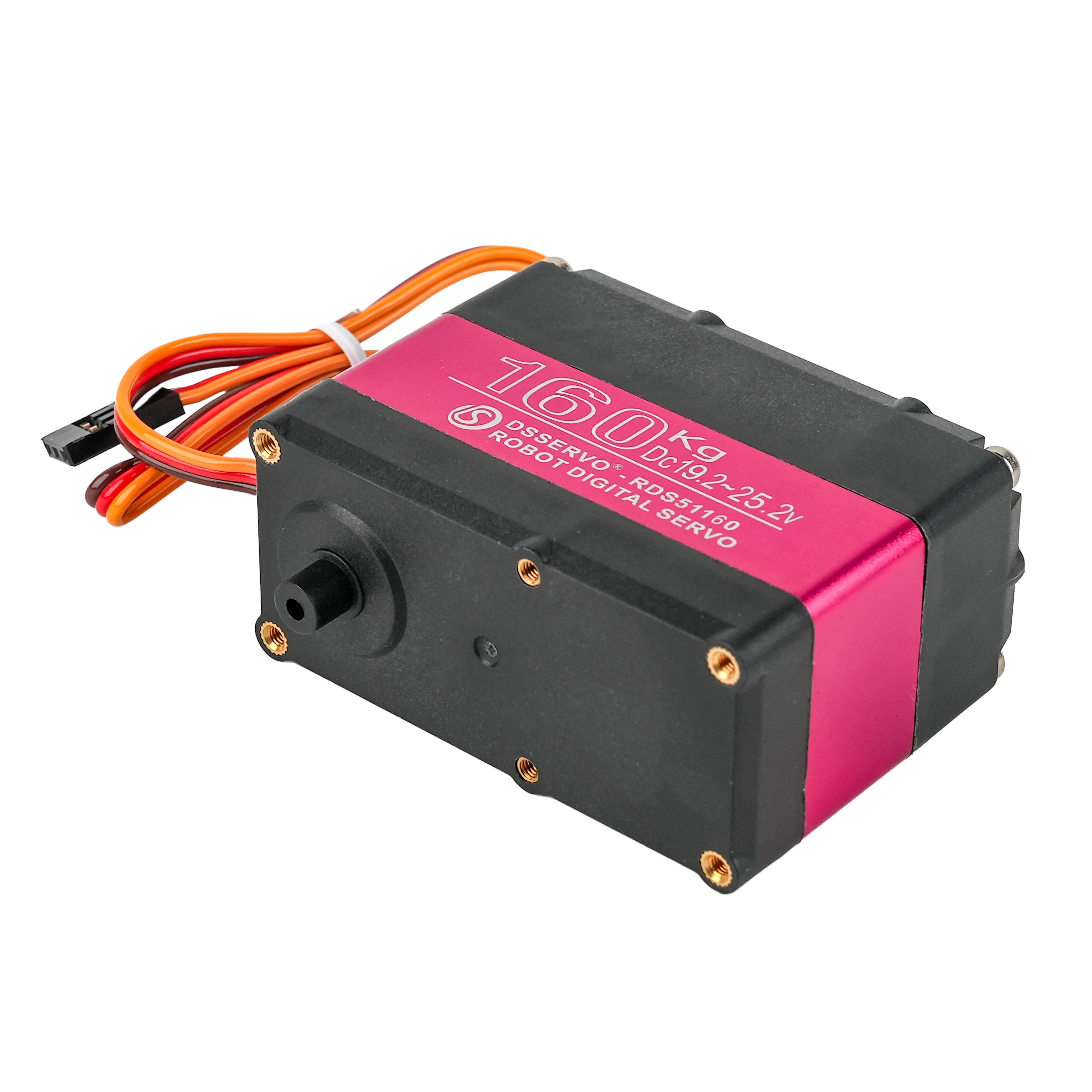 2PCS/4PCS Servomotore digitale doppio asse RDS51160 160KG Coppia elevata 180 ° /270 °   Con staffa a forma di U servi parti fai da te per robot RC