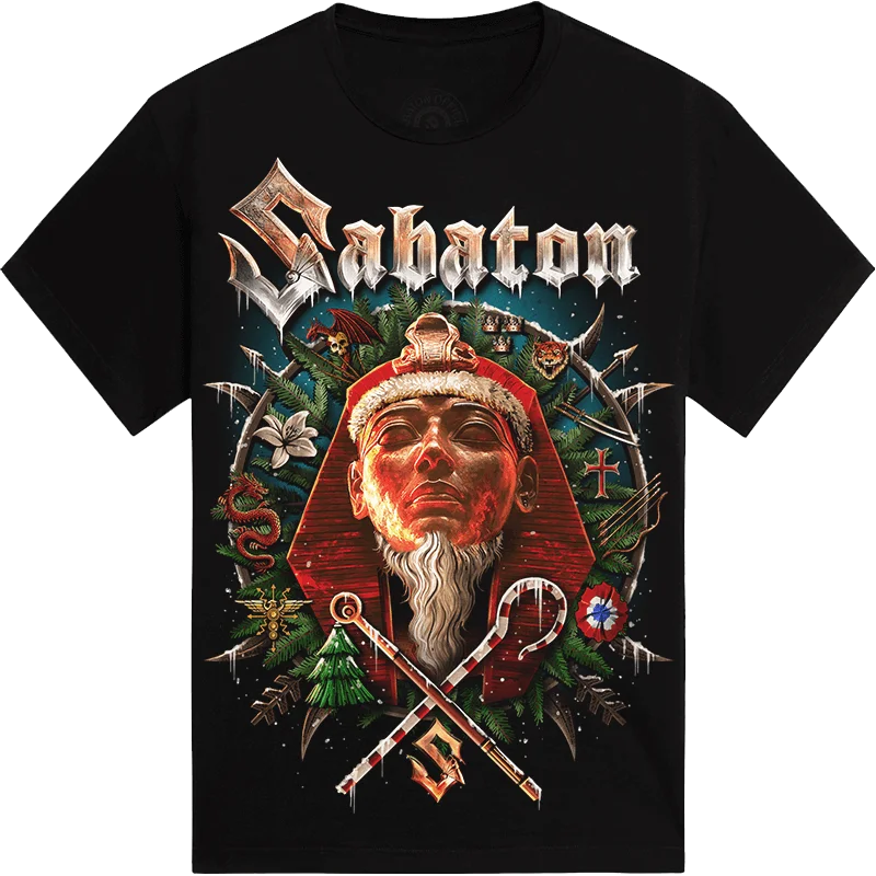 Holidays Belong To Legends T-shirt Sabaton Graphic Men Oversized Y2k T-shirt Harajuku Casual Cotton High-quality Male T-shirts