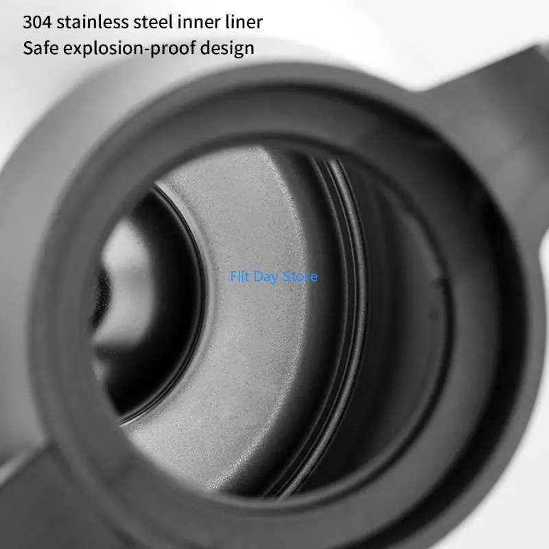 F92C Stainless Steel Heat Retention Beverage Carafe Stable Stream Open Drink Bottle