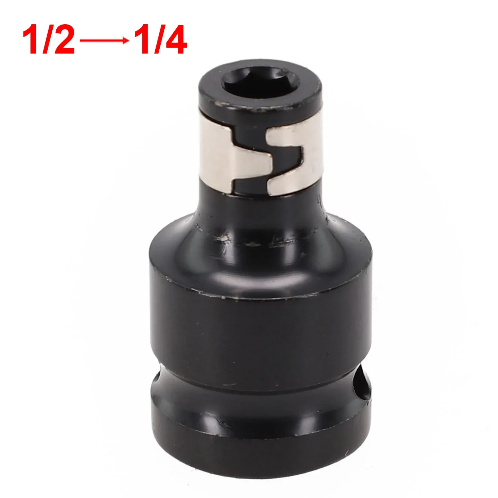 1/2 1/4 3/8 In Square Drive To 1/4 3/8 M8/M10 Hex Socket Adapter Converter  Chuck Adapter  For Impact Air  And Electric Wrench