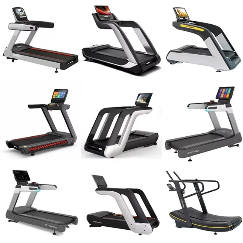 China Gym Equipment Factory Price Durable Running Machine Smart Treadmill Curve Treadmill Gym Full Commercial Electric Treadmill