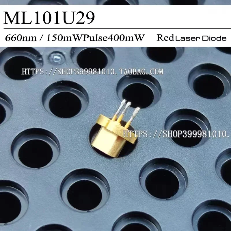 High quality disassembled ML101U29-25 imported Mitsubishi 660nm150mw pulse 400mw red laser diode