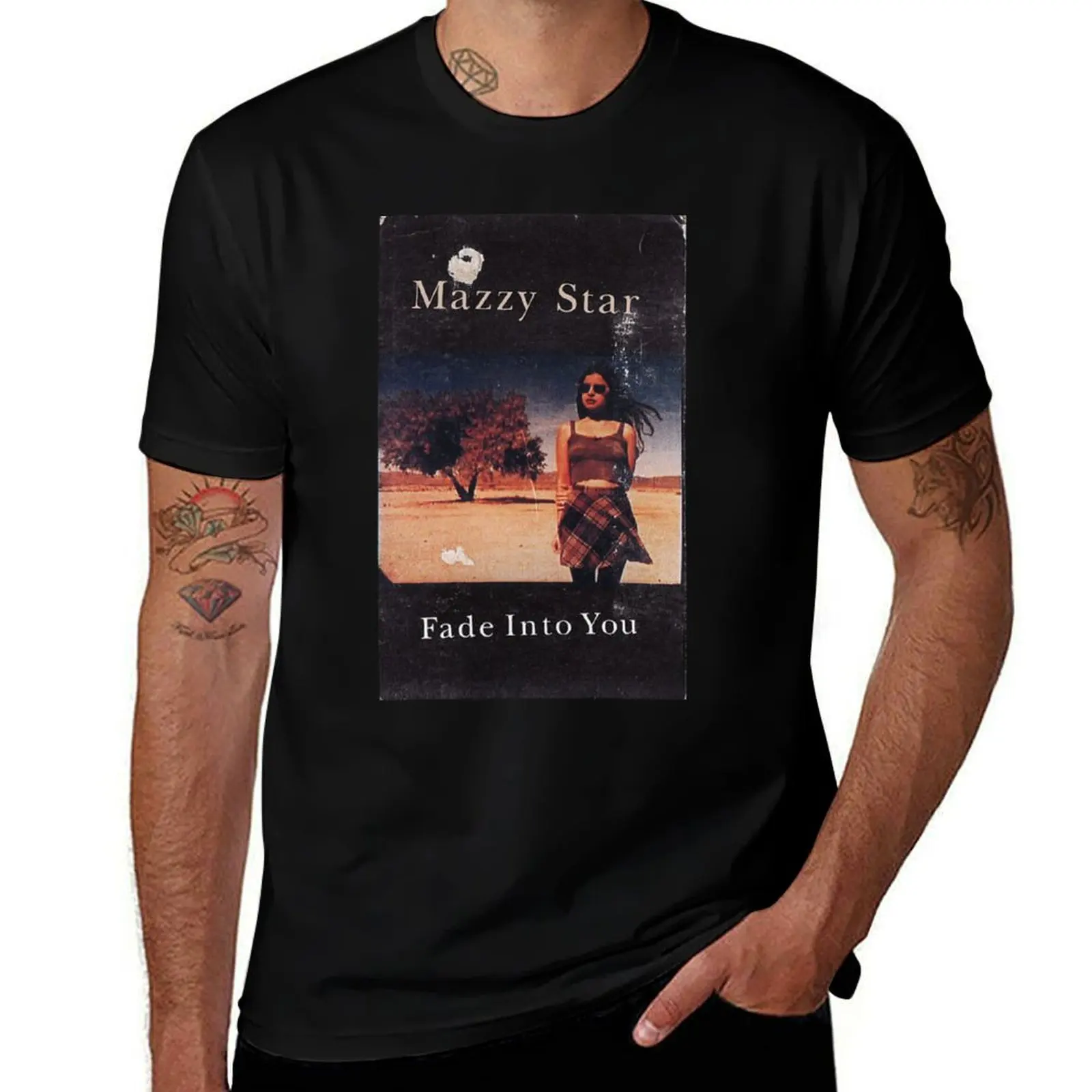 

Mazzy Star Fade into you T-Shirt cotton t shirts man 100% t shirt man plain T-Shirt