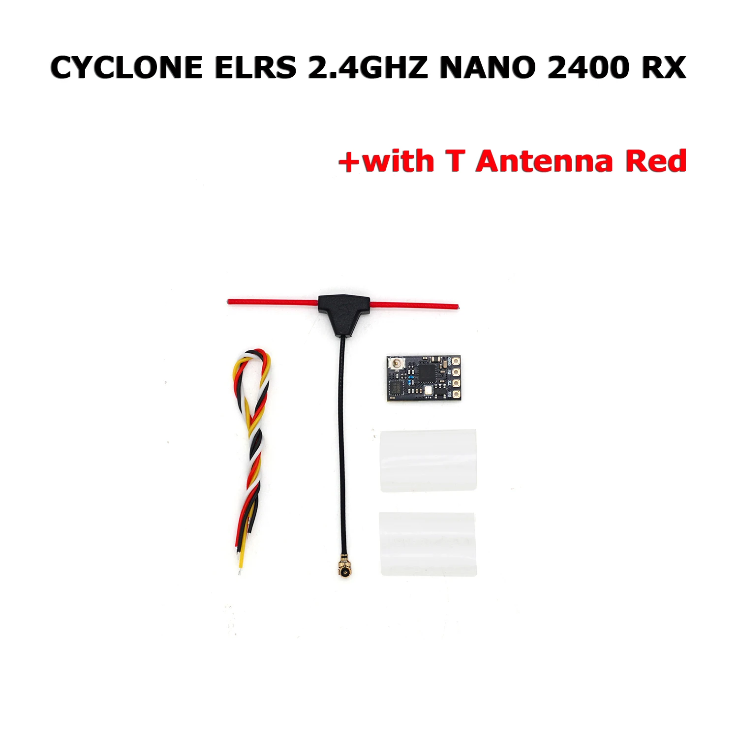 أجزاء طائرة بدون طيار RC FPV للسقوط/السباق 2.4 جيجا هرتز/915 ميجا هرتز ELRS Nano Mini ExpressLRS استقبال 2400 RX مع هوائي T EP1 EP2 طويل المدى