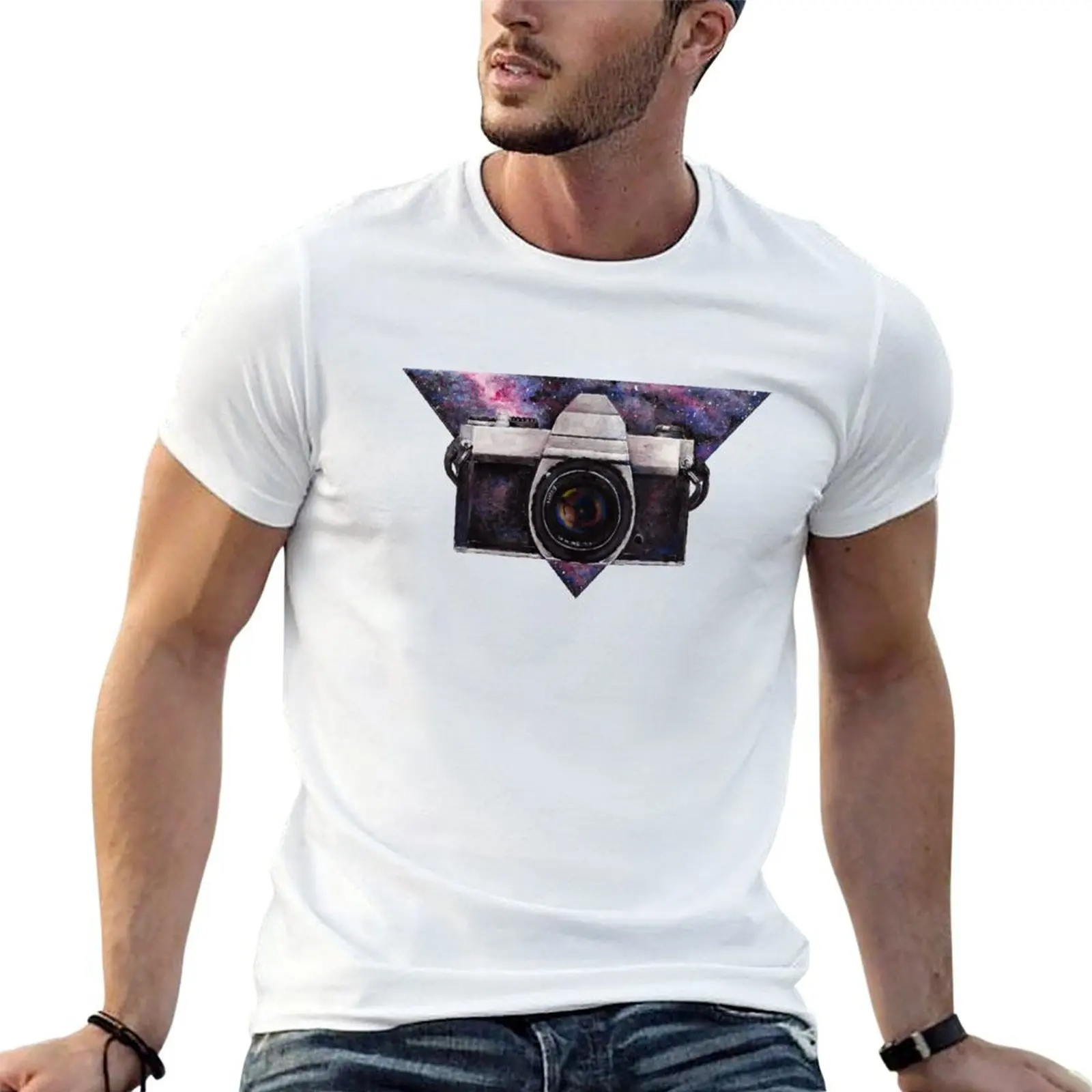 

1970s Film Camera T-Shirt funny t shirts cotton t shirt man cotton T-Shirt