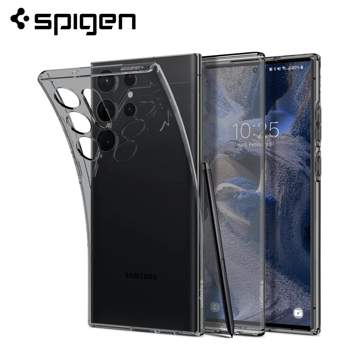 Spigen Liquid Crystal Cases for Samsung Galaxy S23 Ultra / S23 Plus / S23 (2023)