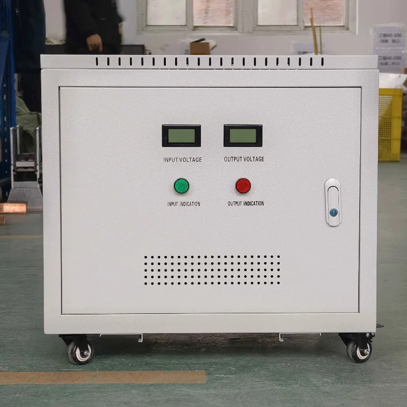 Single Phase To Three Phase Voltage Transformer 60KW Customized 220V To 380V Flyback Power Supply Stable Voltage Conversion