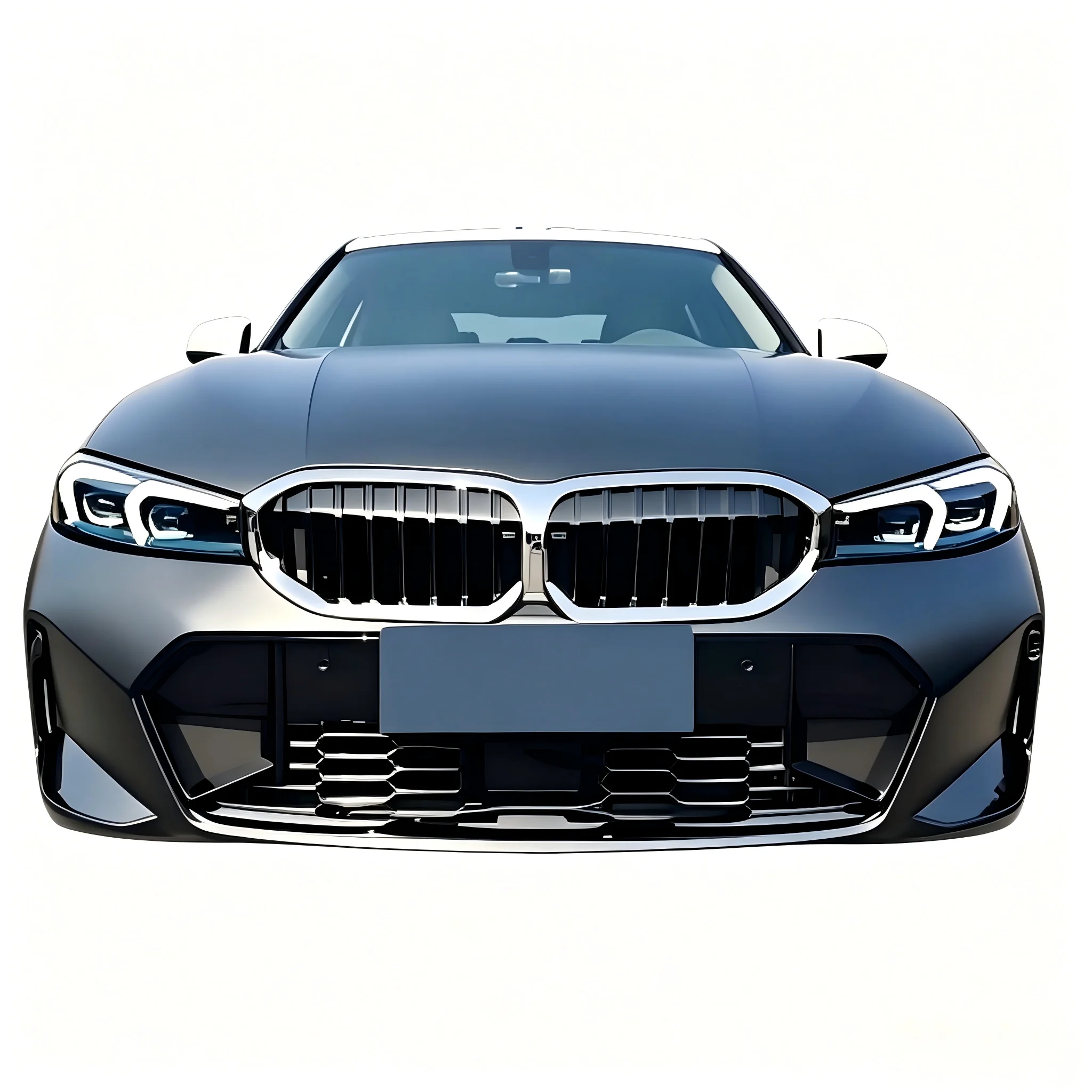 Old to New MT Style PP Body Kit for 3 Series F30 F35 2013-2018, Complete Set with Bumpers, Diffuser,  Fenders and Hood