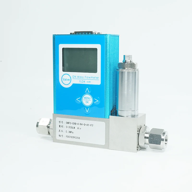 10SCCM-30SLM Digital Air Flow Meter Hydrogen Mass Flow Meter