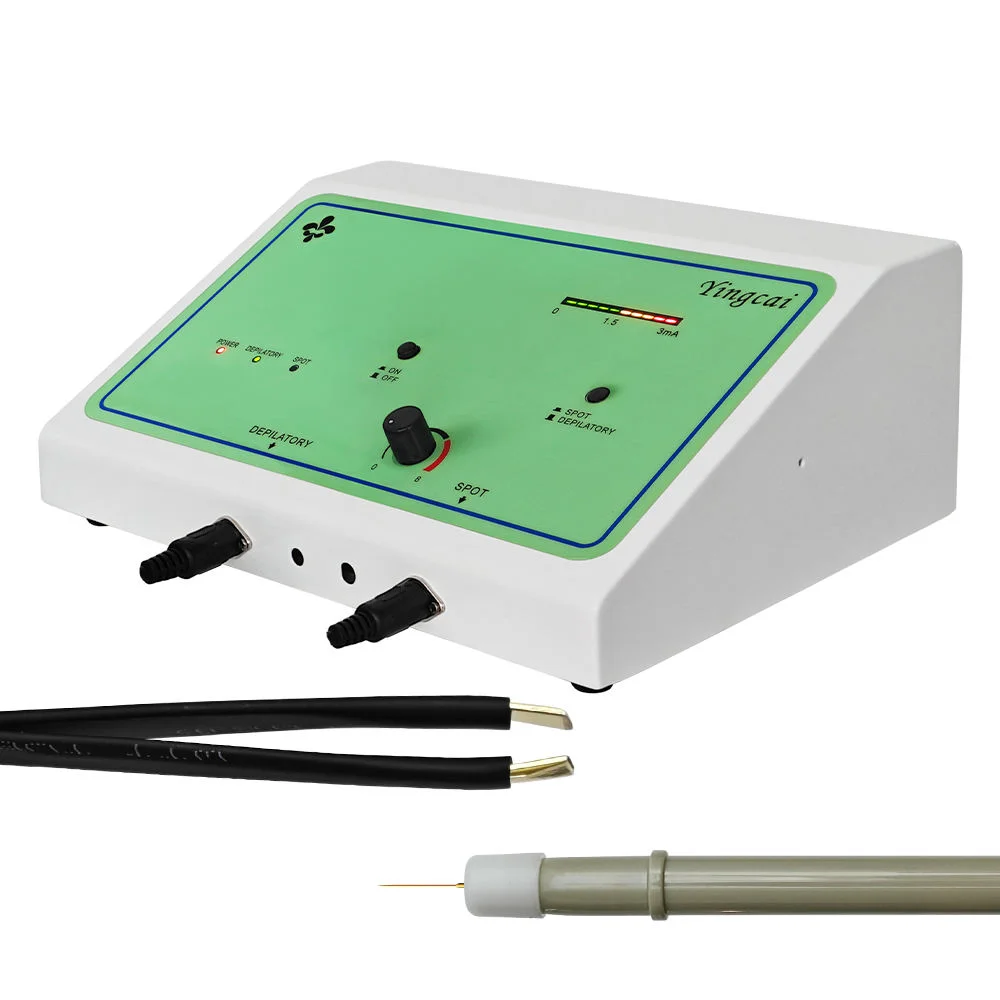 

New 2 in 1 Tweezer Electrolysis Hair Removal Needle Mole Electrolysis Permanent Hair Reomve Aesthetic Machine for Man or Woman